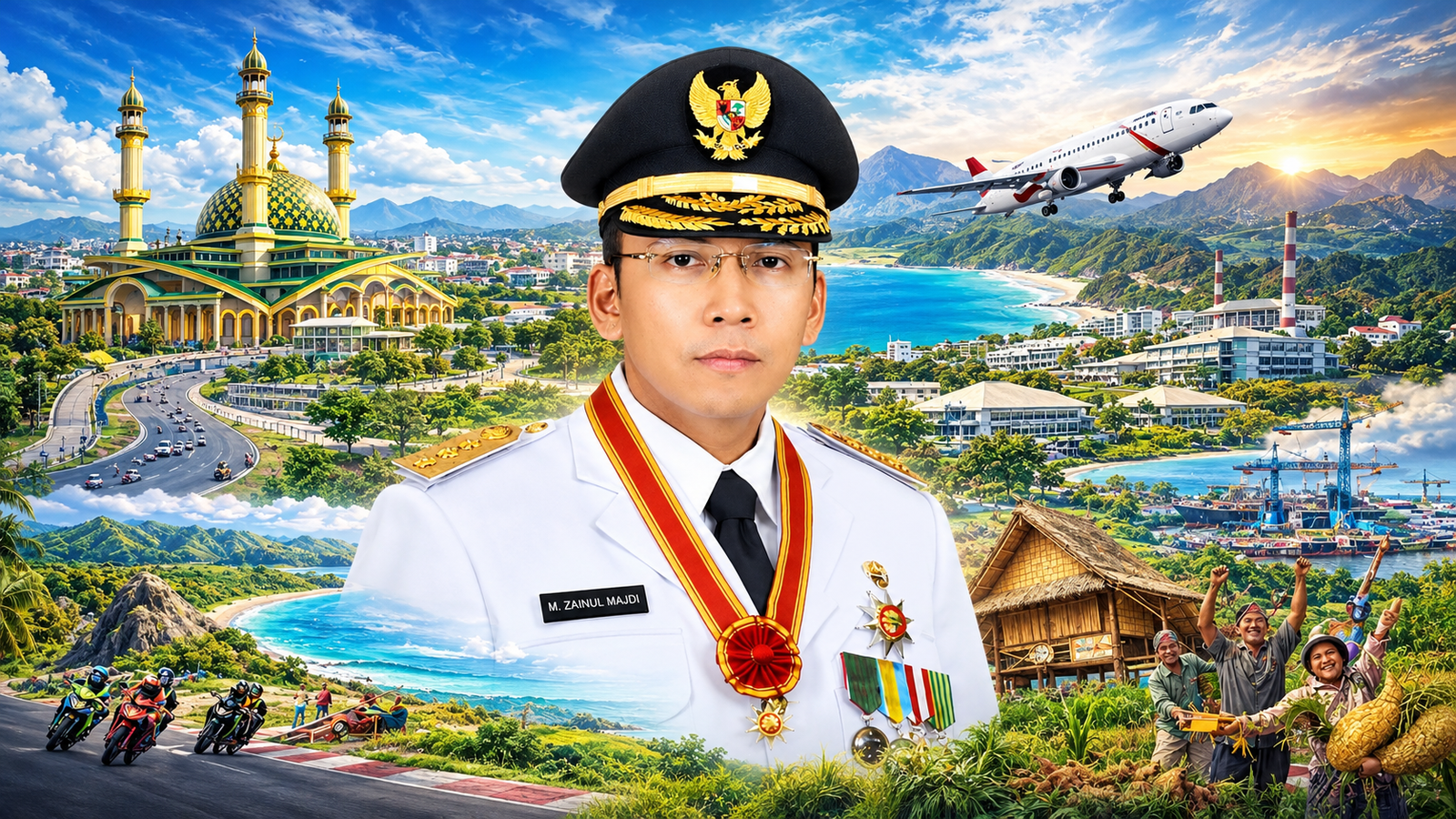 TGB Bawa NTB Keluar Dari Predikat Provinsi Tertinggal