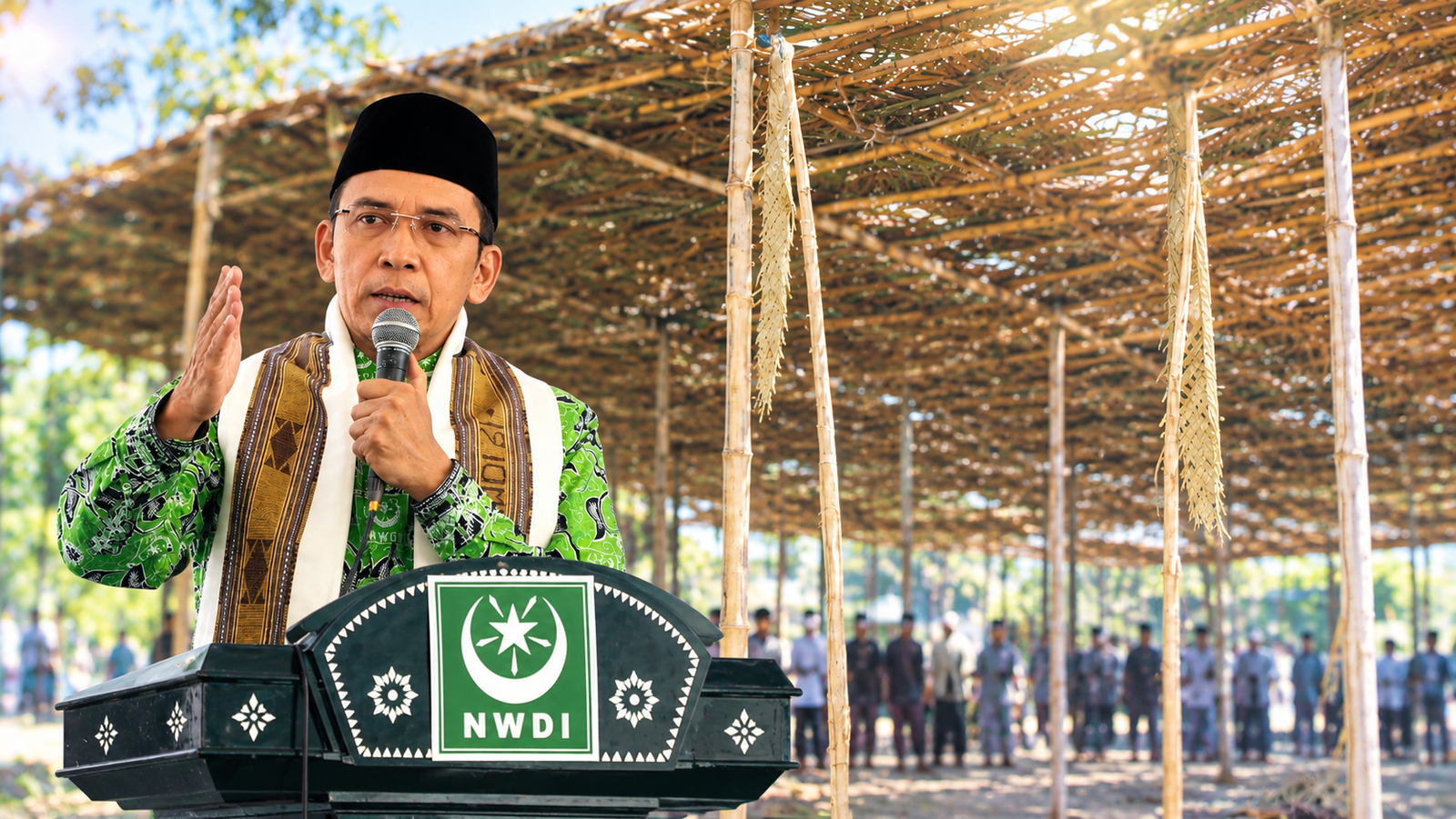 TGB Apresiasi Jamaah yang Ikut Siapkan Tetaring Hultah NWDI