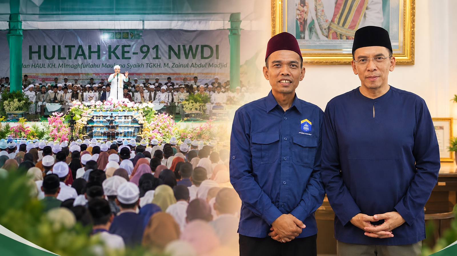 Safari Dakwah di NTB Rampung, UAS Pamit Pulang ke TGB