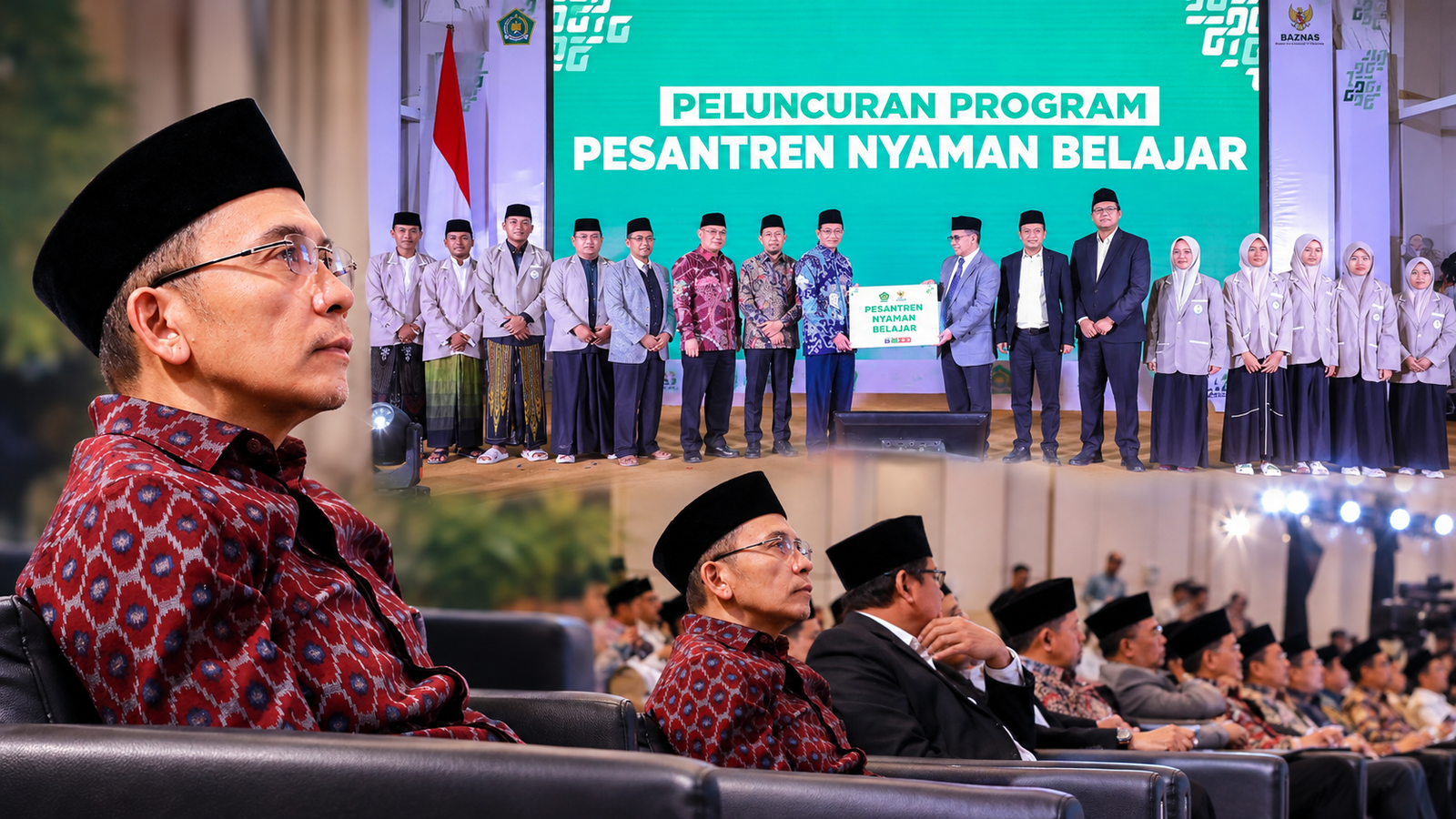 Hadiri Peluncuran Program Pesantren Nyaman Belajar, TGB: Saya Harap Program Ini Benar-Benar Tepat Sasaran, Akuntabel dan Transparan