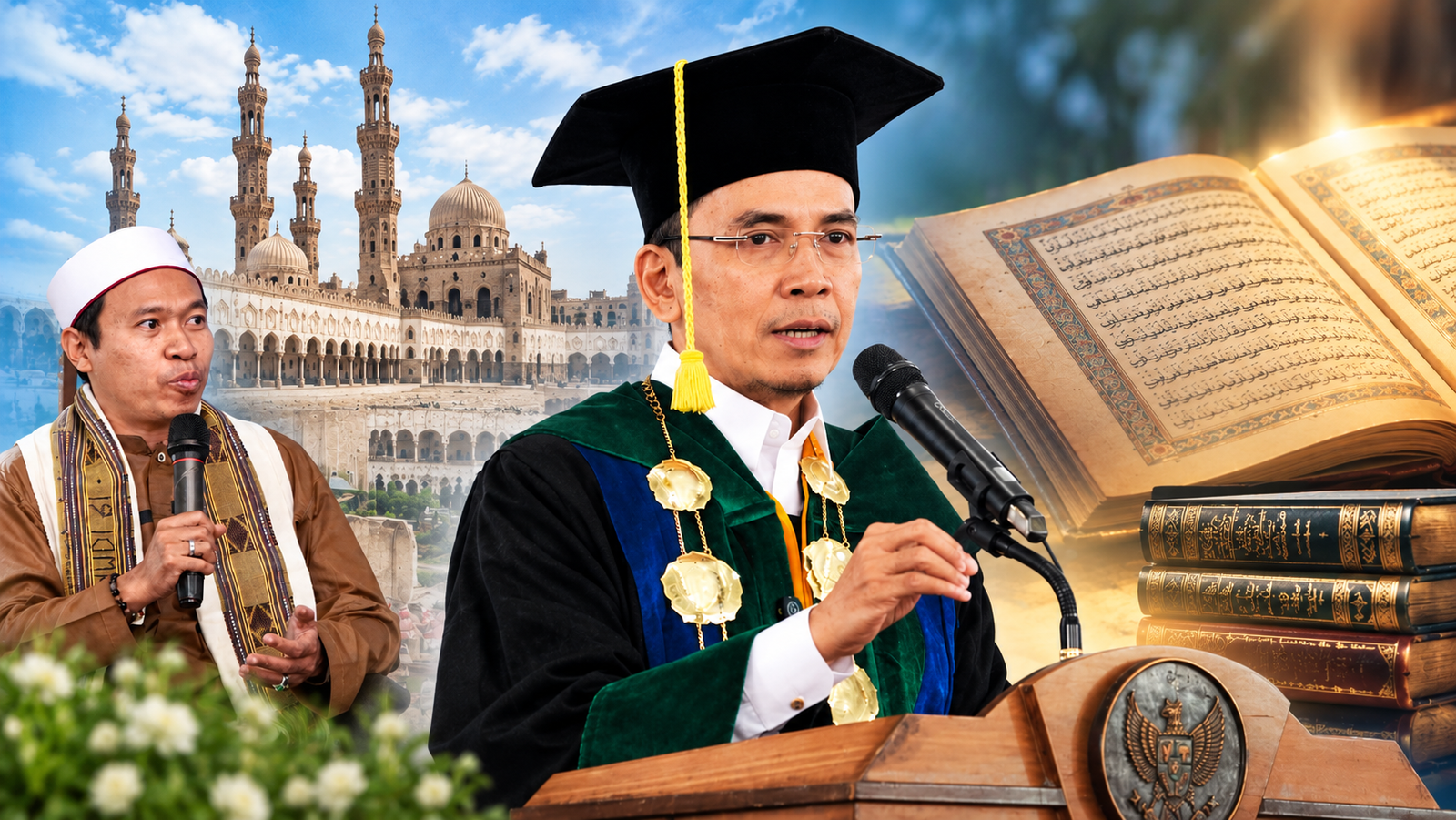 Penguji Doktoral TGB Sebut Beliau Layak Mendapatkan 10 Gelar Doktor Tafsir Al-Qur'an